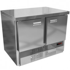 Стол холодильный Kroner СХ 2-100-70 / без борта / агрегат снизу