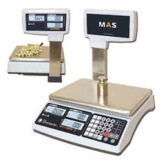 Весы электронные торговые со стойкой MAS MR1-30P