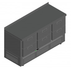 Стол с охлаждаемым шкафом Hicold SNE 222/TN