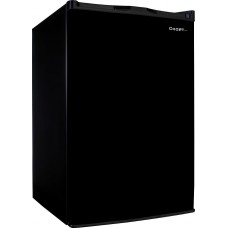 Шкаф холодильный с глухой дверью Cooleq TBC-145S / чёрный