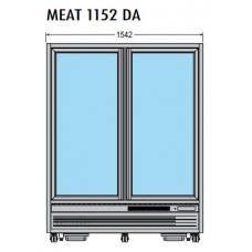 Шкаф холодильный островной Tecfrigo Meat 1152 DA серебро