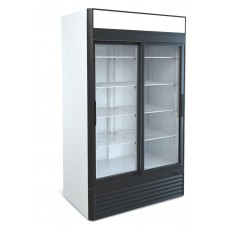 Шкаф холодильный Kayman К1120-ХСВ (стекло, канапе, двери-купе)