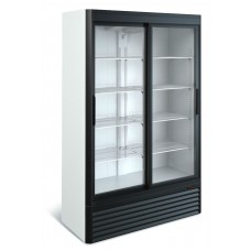 Шкаф холодильный Kayman К800-ХС (стекло, канапе, двери-купе)