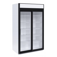 Шкаф холодильный Kayman К1120-ХСК (стекло, канапе, двери-купе, ступенчатый)