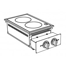 Плита индукционная Apach Chef Line SLDI7I4