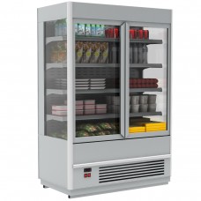 Витрина холодильная «Полюс» FC 20-07 VV 1,0-1 (распашные двери) 9006-9005