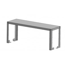 Полка-надстройка к производственному столу «Рест металл» ПНн1-600/300-с «Стандарт» (арт. 6287)