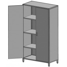Шкаф нейтральный с распашными дверями «Рест металл» ШРН-800/500-п (арт. 8100)