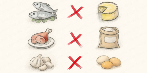 Правила товарного соседства продуктов в общепите