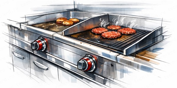 Жарочная поверхность для общепита: как выбрать и не ошибиться