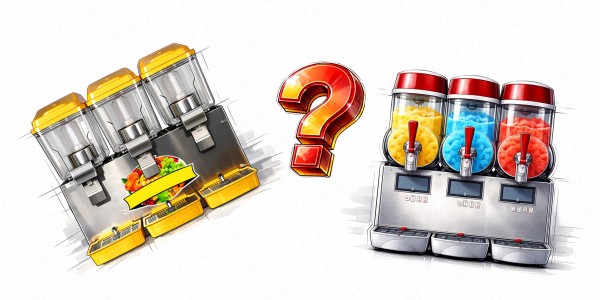 Сокоохладитель и гранитор: в чём разница