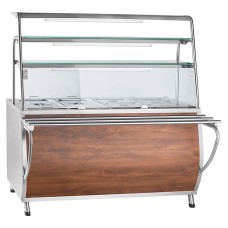 Мармит вторых блюд Abat ЭМК-70Т-01 / кашированный металл / линия «Премьер» / арт. 21001802397