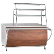 Прилавок для горячих напитков Abat ПГН-70Т-01 / кашированный металл / линия «Премьер» / арт. 21000802399