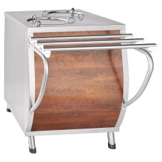 Прилавок для подогрева тарелок Abat ПТЭ-70Т-80 / кашированный металл / линия «Премьер» / арт. 21000005762