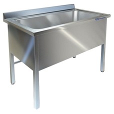 Ванна котломоечная с бортом Kayman ВМ-235/1400