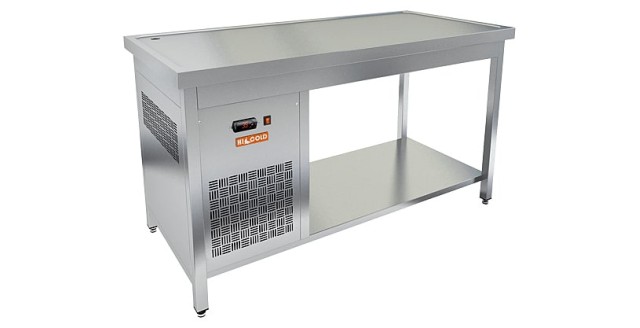 Стол открытый с охлаждаемой столешницей Hicold SO-15/7 / без борта / среднетемпературный