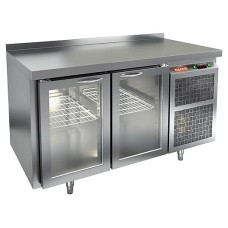 Стол с холодильный Hicold GNG 11 HT / среднетемпературный / стеклянные двери 