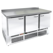 Стол холодильный Hicold GNE 111/TN W / с бортом / среднетемпературный