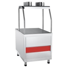 Прилавок для столовых приборов Abat ПСП-70КМ / линия «Аста» / арт. 21000802690