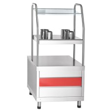 Прилавок для столовых приборов Abat ПСПХ-70КМ / линия «Аста» / арт. 21000802696