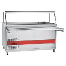 Прилавок для холодных закусок Abat ПВВ(Н)-70КМ-03-НШ / линия «Аста» / арт. 21000802823
