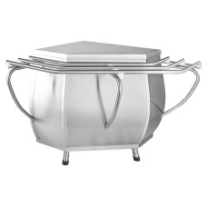 Модуль нейтральный внешний Abat МП-90Т / нерж. / линия «Премьер» / арт. 21000801033