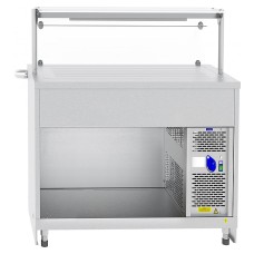 Прилавок для холодных закусок Abat ПВВ(Н)-70Х-04-НШ / линия «Хот лайн» / арт. 21000003039