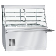 Прилавок для холодных закусок Abat ПВВ(Н)-70Х-С-01-НШ / линия «Хот лайн» / арт. 21000001968