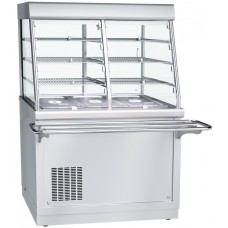 Прилавок для холодных закусок Abat ПВВ(Н)-70Х-С-НШ / линия «Хот лайн» / арт. 21000009703