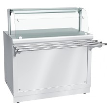 Прилавок-витрина тепловой Abat ПВТ-70Х-04 / линия «Хот лайн» / арт. 21000003122