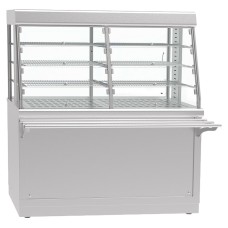 Прилавок-витрина тепловой Abat ПВТ-70Х-01 / линия «Хот лайн» / арт. 21000004519