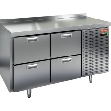 Стол морозильный с бортом Hicold GN 22/BT