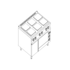 Плита электрическая Kogast ESK-T69/1-0
