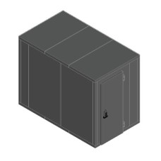 Камера морозильная 80 мм Polair КХН-8,26 1660 × 2860 × 2200