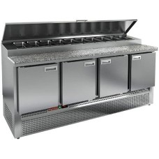 Стол для пиццы Hicold PZE1-1111GN (1/3) камень