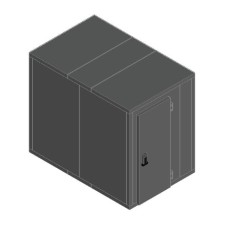 Камера морозильная 80 мм Polair КХН-7,34 1660 × 2560 × 2200