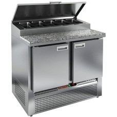 Стол для пиццы Hicold PZE1-11GN (1/3) камень