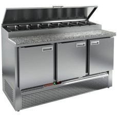 Стол для пиццы Hicold PZE1-111GN (1/3) камень