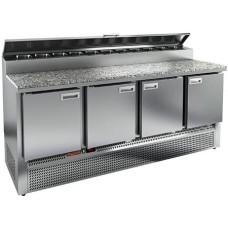 Стол для пиццы Hicold PZE2-1111GN (1/6) камень