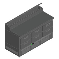 Стол для пиццы Hicold PZE1-222GN (1/3)