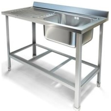 Ванна моечная с рабочей поверхностью Kayman ВМЦ-314/126 П