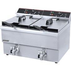 Фритюрница Airhot EF12+12 / с краном