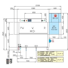 Машина посудомоечная Dihr RX 164 E SX / DR24 / DDE / XP