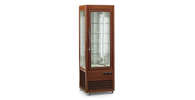 Шкаф кондитерский дерев. островной Tecfrigo Saloon 350 Q (светлый орех)