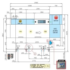 Машина посудомоечная Dihr RX 184 SX / DDE / DR69 / HR20
