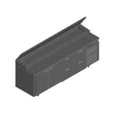Стол для пиццы Hicold PZ1-1122/GN (1/3H)