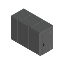 Камера морозильная 80 мм Polair КХН-7,34 1360 × 3160 × 2200