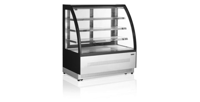 Витрина холодильная Tefcold LPD1200C (чёрная)