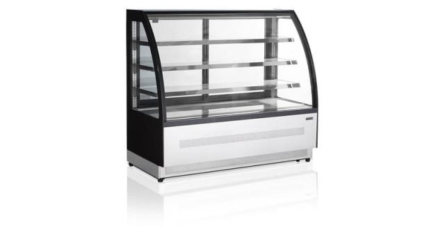 Витрина холодильная Tefcold LPD1500C (чёрная)