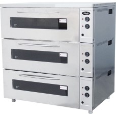 Шкаф жарочный «Гриль мастер» ШЖЭ/3 (секционный, краш. металл + нерж. сталь) 22116К